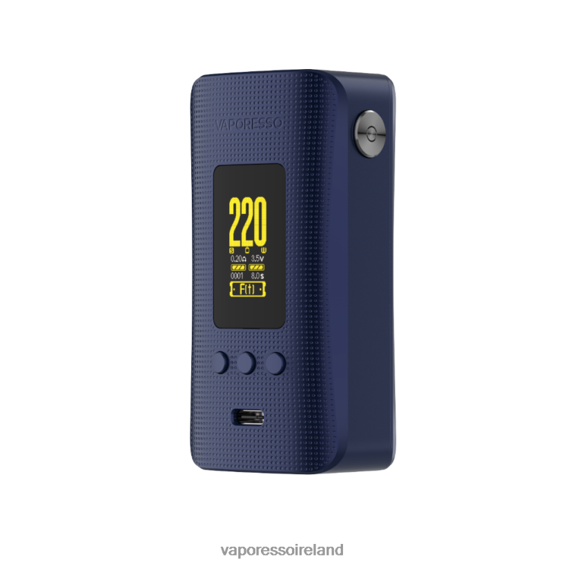 Blue Vaporesso GEN 200 Mod 68RZZP244 Vaporesso vape instructions