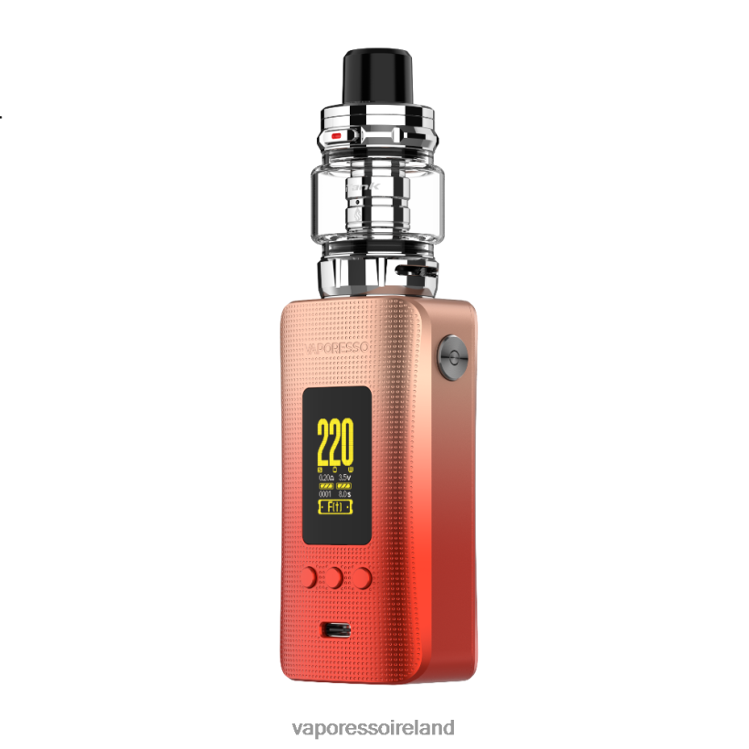 Neon Orange Vaporesso GEN 200 (iTank2) 68RZZP143 Vaporesso vape pen