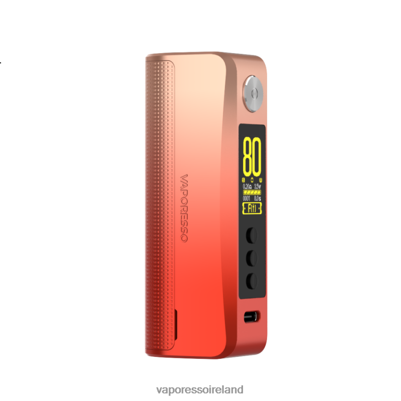 Neon Orange Vaporesso GEN 80S Mod 68RZZP234 Vaporesso vape instructions